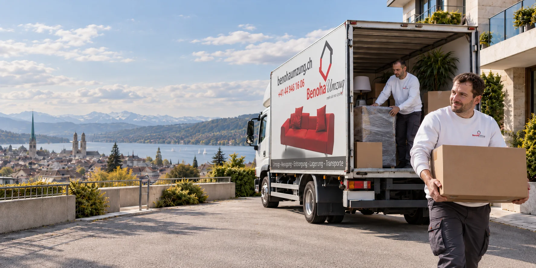 Umzugsfirma aus Stäfa für die Region Zürich