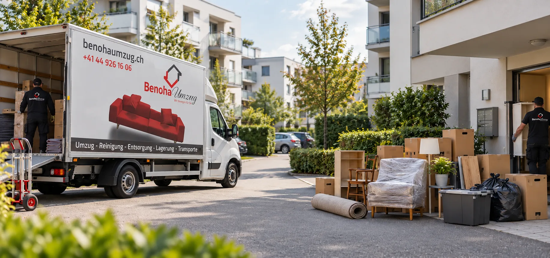 Benoha Umzug, Ihre Umzugsfirma für den Umzug in Zürich-Altstetten